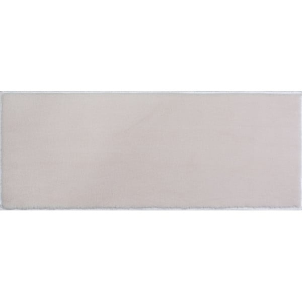 Krēmkrāsas kokvilnas kāpņu paklāji (16 gab.) 25x65 cm Ekru – Vitaus