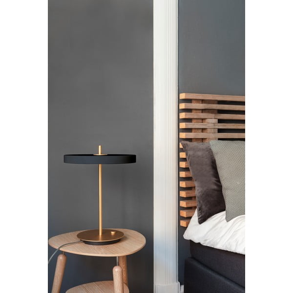 Antracīta pelēka LED galda lampa ar regulējamu spilgtumu no metāla (augstums 41,5 cm) Asteria Table – UMAGE-image-3