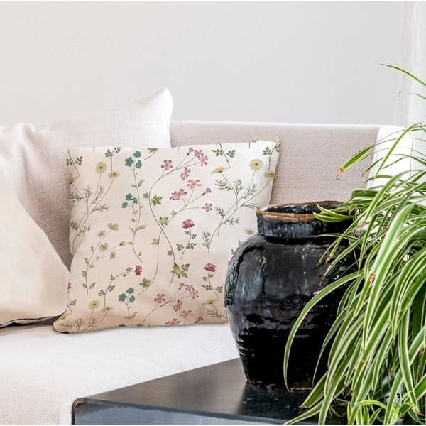 Kokvilnas spilvens Butter Kings Meadows Vibes, 45 x 45 cm-image-1