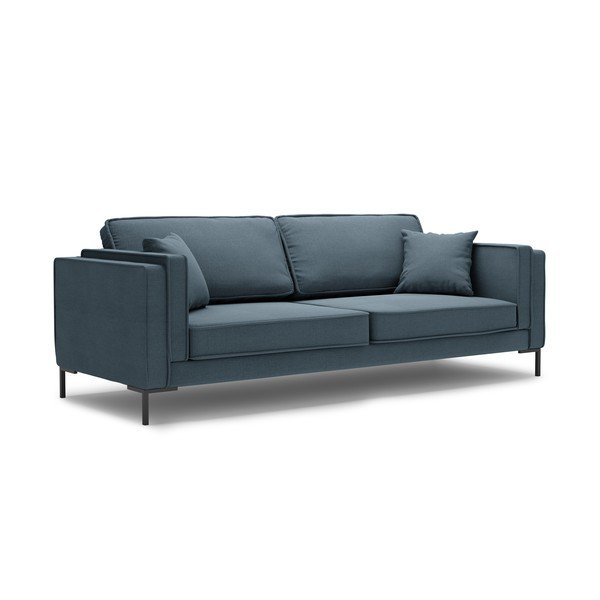 Zils četrvietīgs dīvāns Milo Casa Attilio, 230 cm-image-2