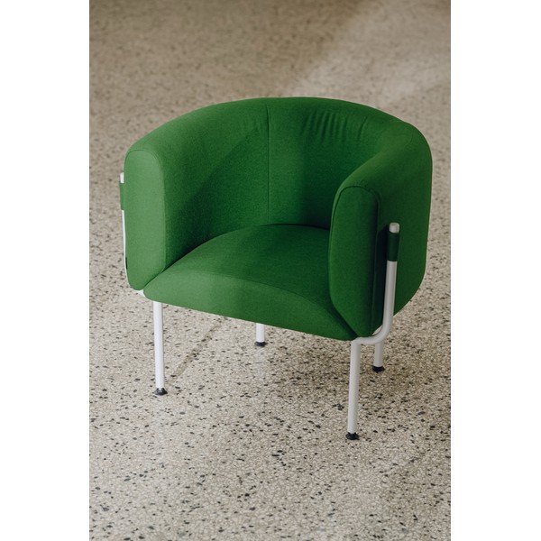 Zaļš atpūtas krēsls Ubi – noo.ma-image-1