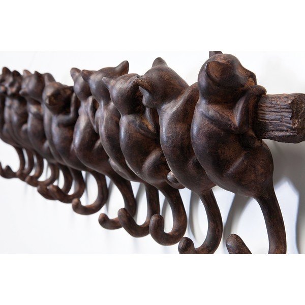 Brūns sienas pakaramais Kare Design Cats-image-4