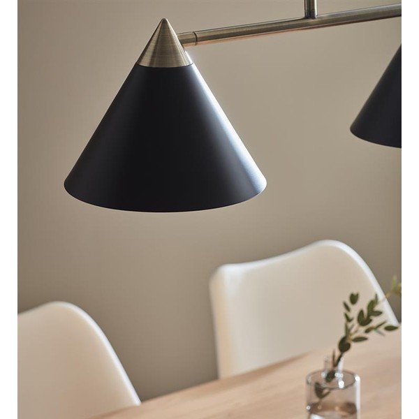 Melna trīsviru griestu lampa Markslöjd Klint-image-2
