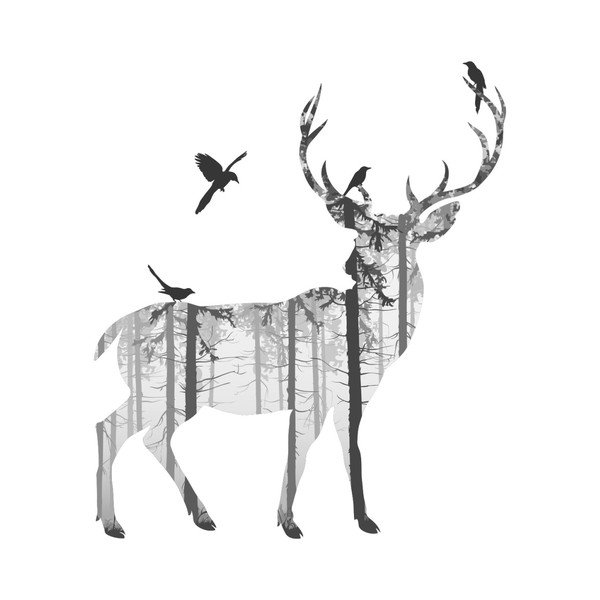 Fanastick Cerf Des Bois uzlīme-image-2