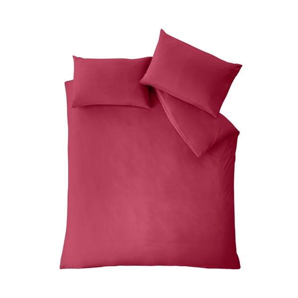 Tumši rozā divguļamā gultas veļa 200x200 cm So Soft Easy Iron – Catherine Lansfield