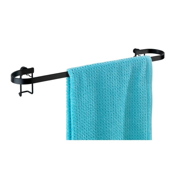 Melns sienas dvieļu turētājs Wenko Classic Plus-image-3