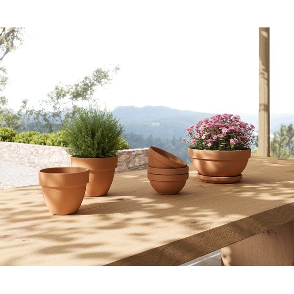 Terakotas puķu pods ø 40 cm Amalia Campana – Artevasi-image-4
