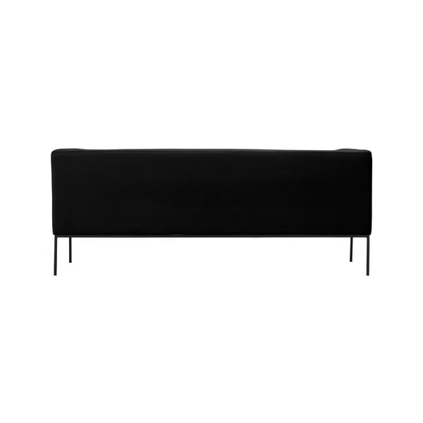 Melns dīvāns Windsor & Co Sofas Neptune, 195 cm-image-4