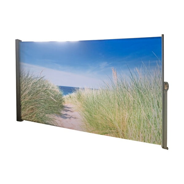 Metāla/tekstila balkona aizslietnis 300x160 cm – Garden Pleasure-image-2