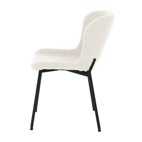 Balti pusdienu krēsli (2 gab.) Teddy – Furnhouse-image-2