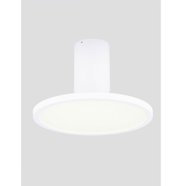 Matēti balta alumīnija LED griestu lampa ar saliekamu konstrukciju Ekei – Nova Luce-image-2