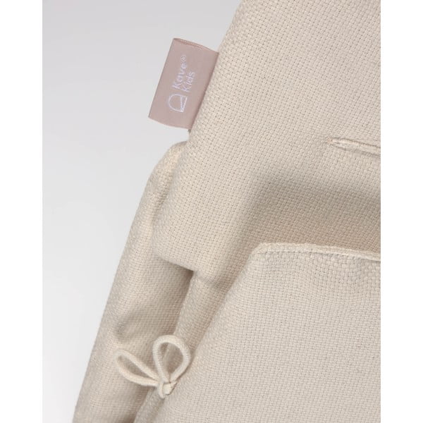 Bēšs bērnu pusdienu krēsliņa spilvens Nuun – Kave Home-image-4