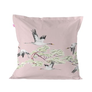 Kokvilnas spilvena pārvalks Happy Friday Basic Cushion Cover Cranes, 60 x 60 cm