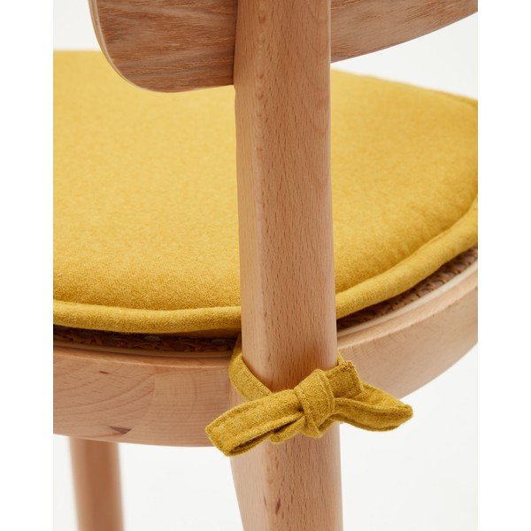 Mikrošķiedras sēdekļa spilvens 43x43 cm Romane – Kave Home-image-3