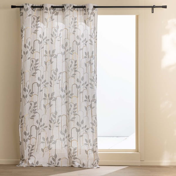 Pelēks aizkars 140x240 cm Roseris – douceur d'intérieur