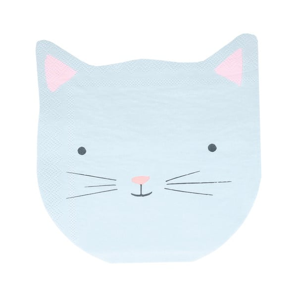 Papīra salvetes (16 gab.) Cat – Meri Meri-image-2