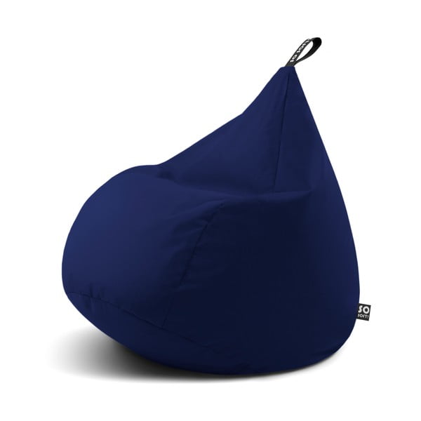 Tumši zils sēžammaiss Drop XL – So Soft?