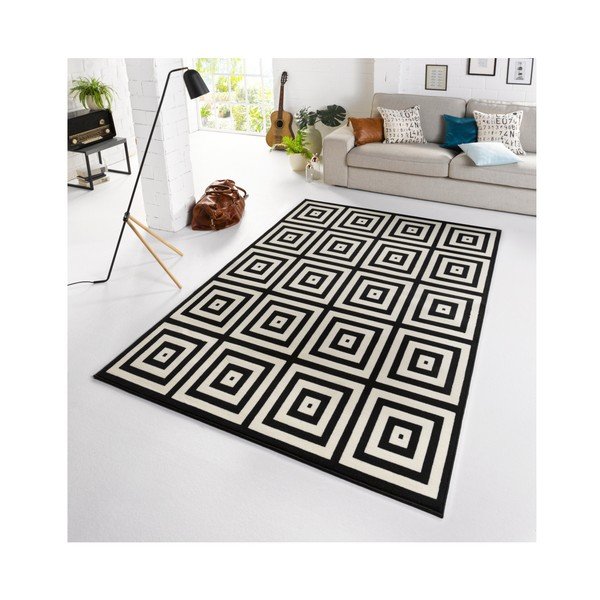 Melns un pelēks paklājs Zala Living Duola, 160 x 230 cm-image-1