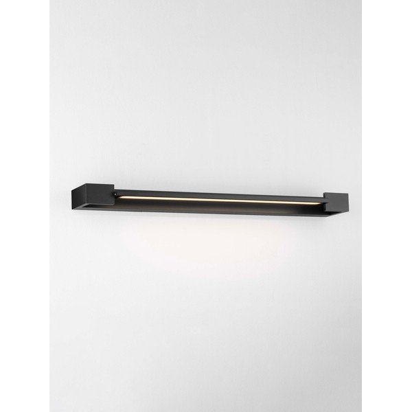 Matēti melna alumīnija LED sienas lampa Arga – Nova Luce-image-4