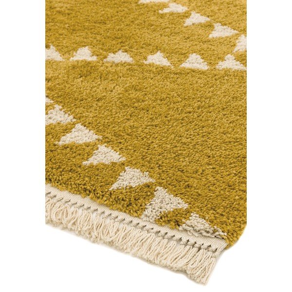 Sinepju dzeltens paklājs 200x290 cm Rocco – Asiatic Carpets-image-2