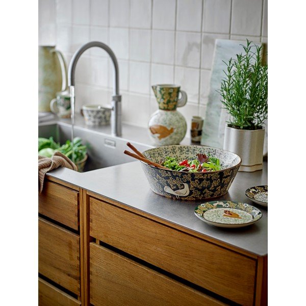 Zila keramikas bļoda ø 28 cm Hezha – Bloomingville-image-2