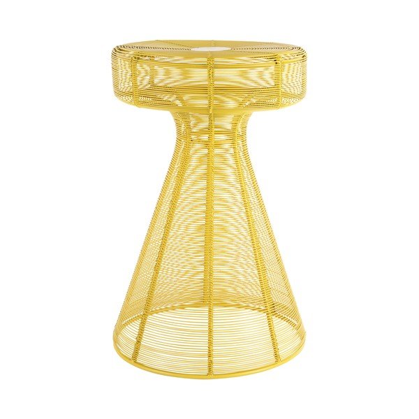 Metāla apaļš sānu galdiņš ø 30,5 cm Cuerda Corcho – Leitmotiv