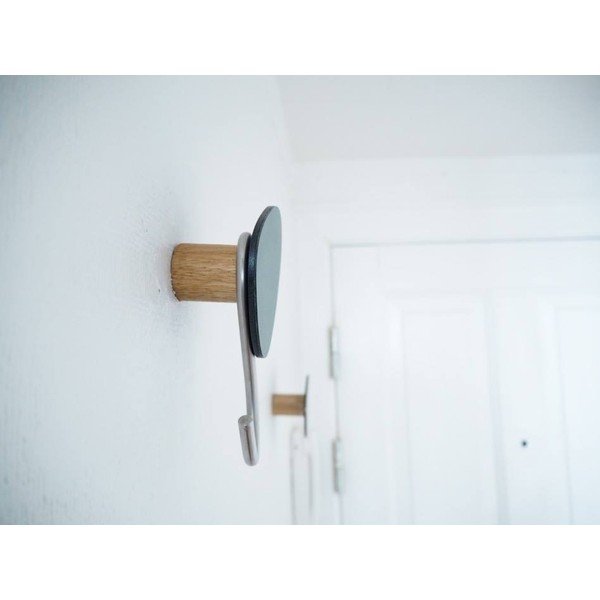 Dūmakaini zaļš tērauda sienas āķis Dot S Nupo – LIND DNA-image-1