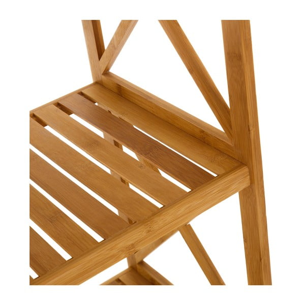 Dabīga toņa bambusa vannas istabas plaukts 36,5x153 cm – Casa Selección-image-3