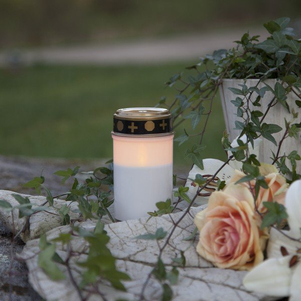 Āra LED svece (augstums 12 cm) Serene – Star Trading-image-1