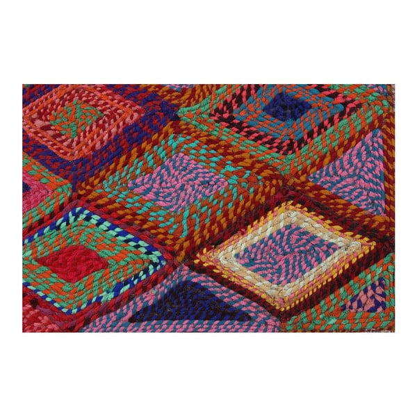 Kokvilnas paklājs Eco paklāji Whimsical Geo, 80 x 150 cm-image-1
