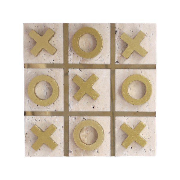Akmens mazs dekors Tic Tac Toe – PT LIVING