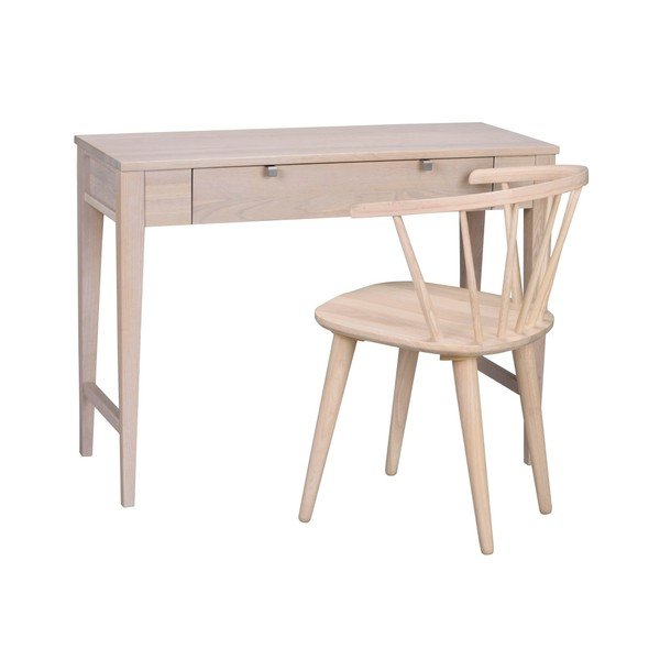 Matēti lakots ozolkoka konsoles galds Rowico Fulla-image-4