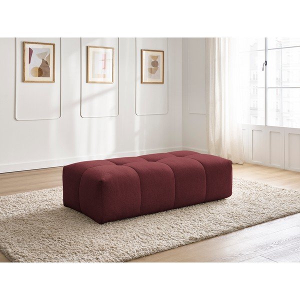 Bordo kāju soliņš no šenila auduma Everest – Bobochic Paris-image-1