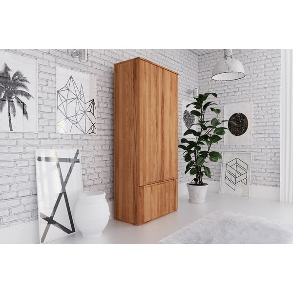 Dižskābarža koka skapis 90x206 cm Vento 2 – The Beds-image-4