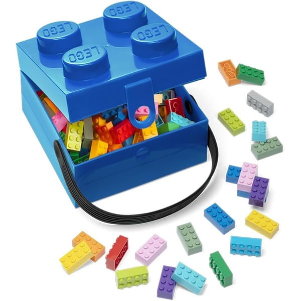 Zila uzglabāšanas kaste ar rokturi LEGO®-image-1