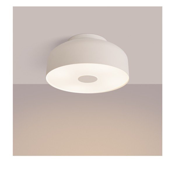 Krēmkrāsas griestu lampa ø 30 cm Blacko – Sollux-image-4