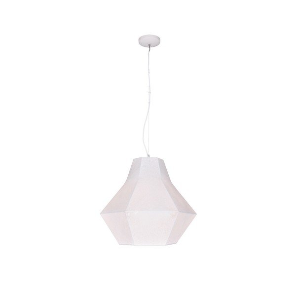 Balts piekaramais gaismeklis SULION Geometric Style