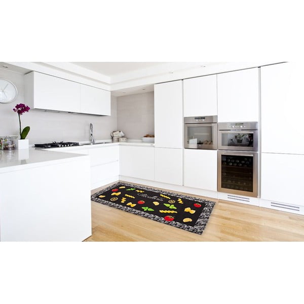Ļoti izturīgs virtuves paklājs Webtappeti Pastabook, 60 x 150 cm
