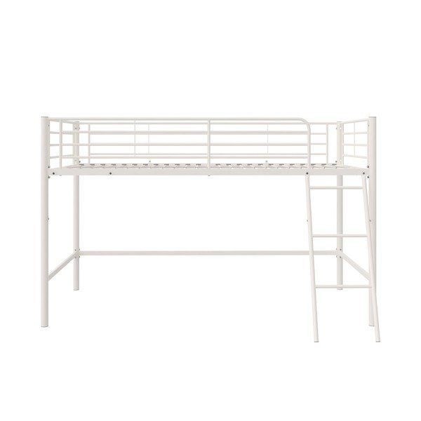 Balta paaugstināta bērnu gulta 90x200 cm Jodie – Støraa-image-4