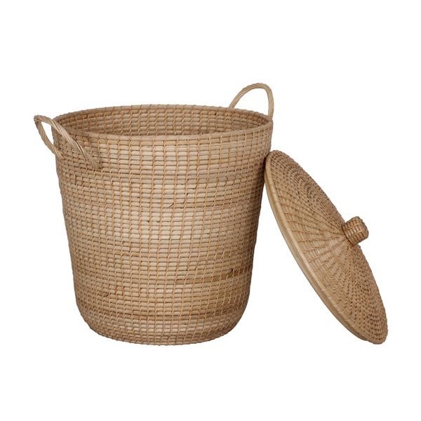 Rattan uzglabāšanas grozs ar vāku WOOX LIVING Ratta-image-4