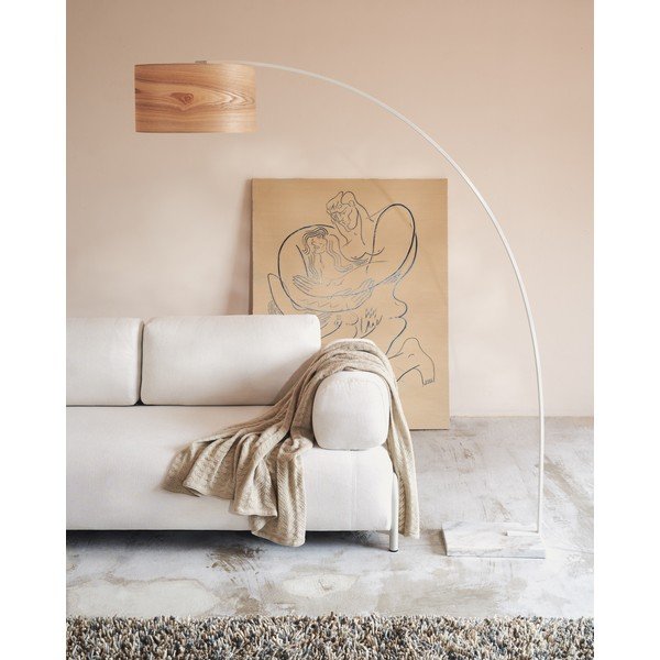 Vilnas/no jauktas šķiedras adīts pleds 130x170 cm Malik – Kave Home-image-2