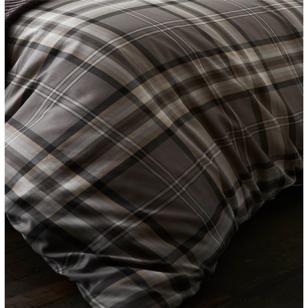 Pelēka gultasveļa Catherine Lansfield Kelso, 135 x 200 cm-image-2