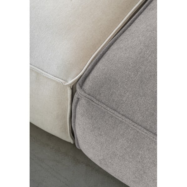 Gaiši pelēks stūra dīvāns (ar kreiso stūri) Flex Felix – Miuform-image-4
