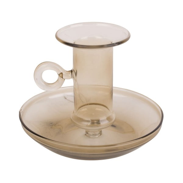 Gaiši brūns stikla svečturis PT LIVING Elle-image-2