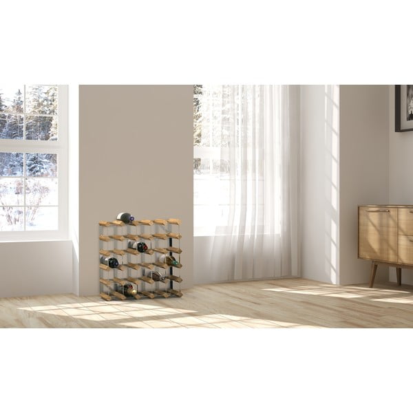 Vīna statīvs no ozolkoka 30 pudelēm – RTA-image-3