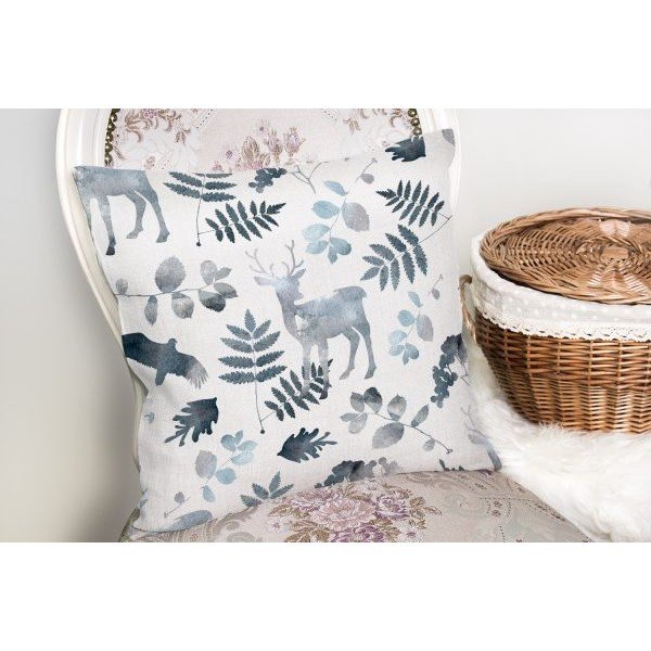 Spilvendrāna 43x43 cm Reindeer – Mila Home-image-1
