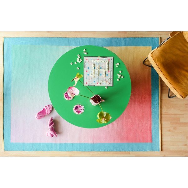 Zaļš apaļš žurnālgaldiņš ø 100 cm Pausa – Really Nice Things-image-2