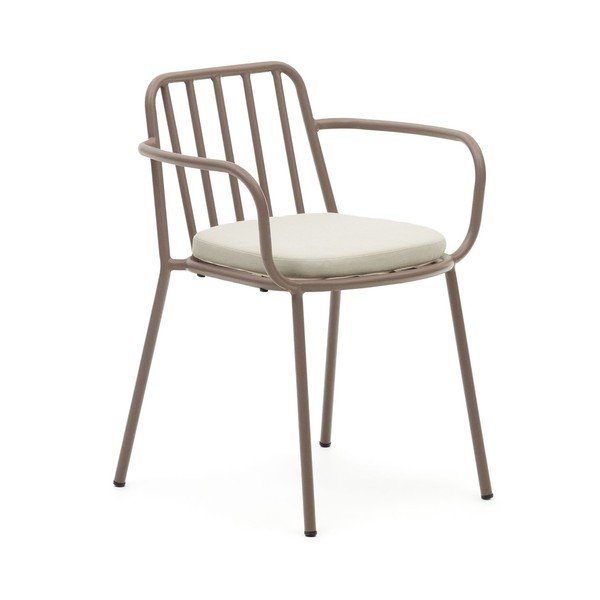 Violeti metāla dārza krēsli (4 gab.) Bramant – Kave Home