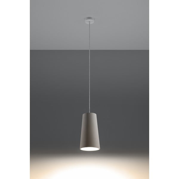 Balta keramikas piekaramā lampa Sollux Armica-image-2