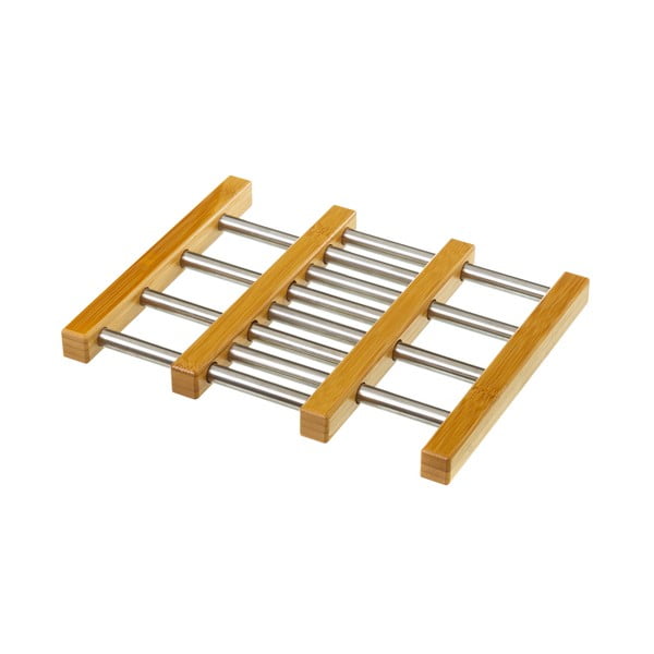 Regulējams bambusa un tērauda paklājs zem Casa Selección karstajiem katliem-image-1